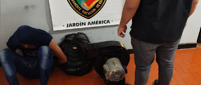 JARDÍN AMÉRICA: Un hombre fue detenido tras ser identificado por cámaras en un robo a un comercio JARDÍN AMÉRICA: Un hombre fue detenido tras ser identificado por cámaras en un robo a un comercio