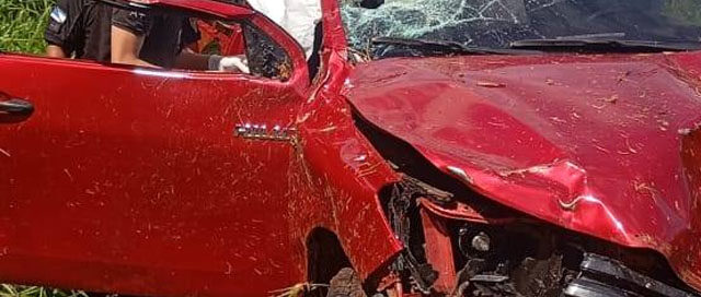 Puerto Libertad: Despiste de una camioneta sin lesionados