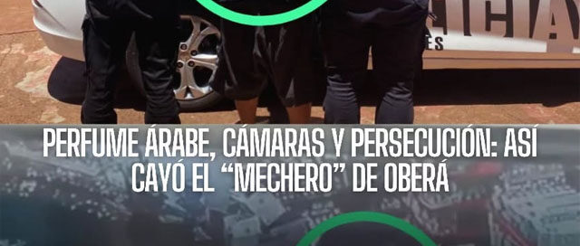 OBERÁ: Detienen a un hombre tras robo bajo la modalidad “mechero”
