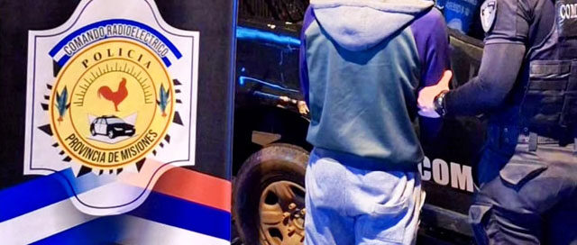 OBERÁ: Detuvieron a un joven acusado de acoso y robos OBERÁ: Detuvieron a un joven acusado de acoso y robos