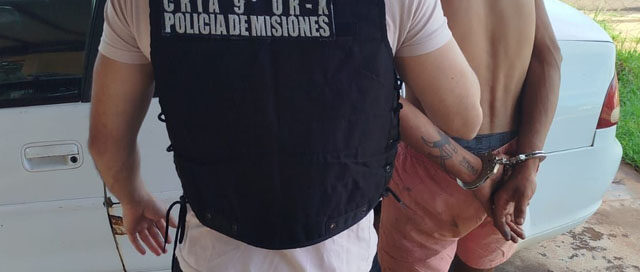 POSADAS: Detuvieron a un hombre tras amenazar con incendiar una vivienda