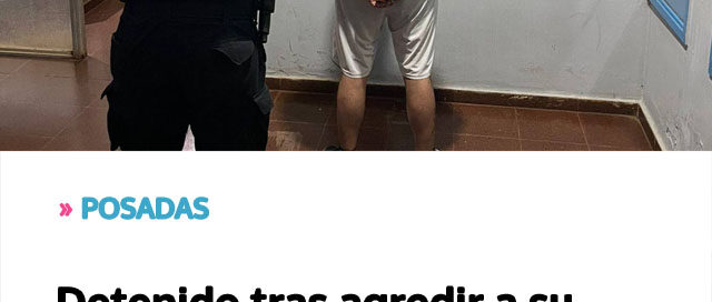 POSADAS: Detenido tras agredir a su pareja con un sacacorchos
