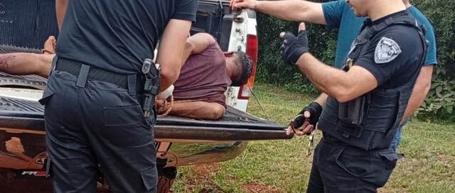 Apóstoles: Intento de robo en una vivienda rural terminó con el sospechoso capturado por colonos y detenido