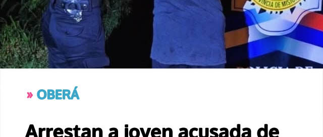 Arrestan a joven acusada de sustraer el celular de una enfermera en el Hospital