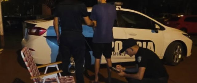 CAMPO VIERA: Detuvieron a un joven tras robar en la casa de su padre