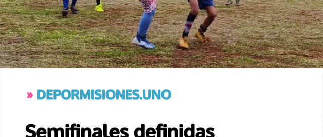 Semifinales definidas en el torneo infantil-juvenil