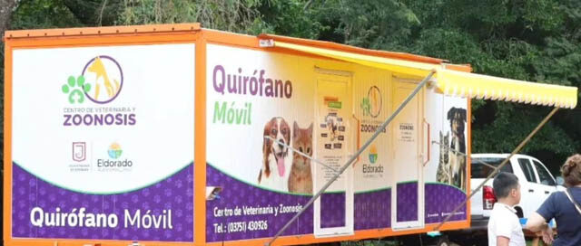 Realizará un operativo de esterilización con el quirófano veterinario móvil