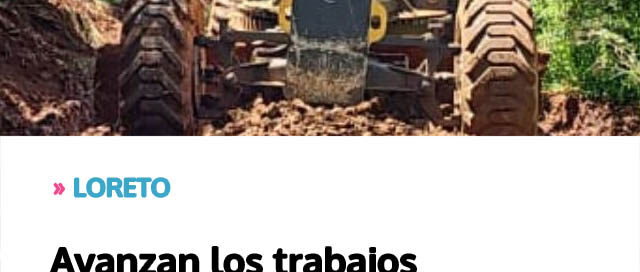 Avanzan los trabajos para mejorar la transitabilidad rural