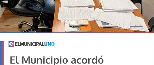El Municipio acordó acciones conjuntas para el mantenimiento de rutas provinciales y conservación de banquinas