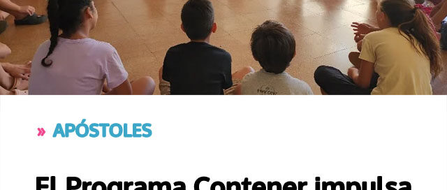 El Programa Contener impulsa la Colonia de Verano con actividades recreativas para la infancia