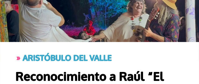 Reconocimiento a Raúl “El Chacra” Viera y a La Pacha Agroturismo por su aporte cultural en la región Reconocimiento a Raúl “El Chacra” Viera y a La Pacha Agroturismo por su aporte cultural en la región