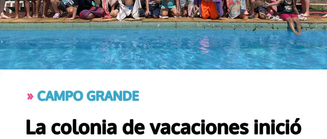 La colonia de vacaciones inició con gran participación de niños y actividades recreativas