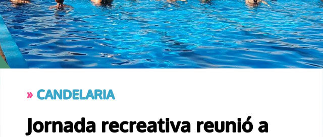 Jornada recreativa reunió a adultos mayores en un espacio de encuentro e inclusión