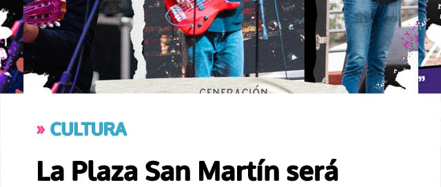 La Plaza San Martín será escenario de una tarde de folklore misionero en Puerto Iguazú La Plaza San Martín será escenario de una tarde de folklore misionero en Puerto Iguazú