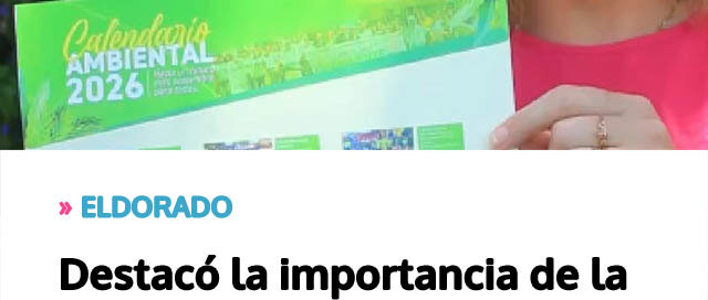 Destacó la importancia de la educación ambiental en su día mundial Destacó la importancia de la educación ambiental en su día mundial