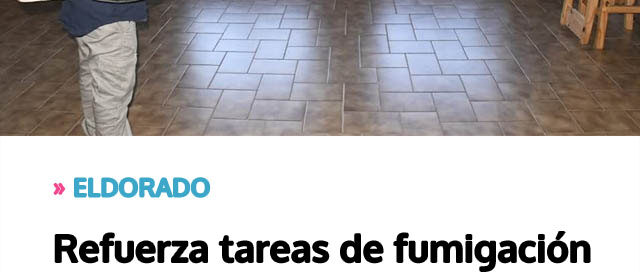 Refuerza tareas de fumigación y desratización en escuelas por el inicio del ciclo lectivo 2026 Refuerza tareas de fumigación y desratización en escuelas por el inicio del ciclo lectivo 2026