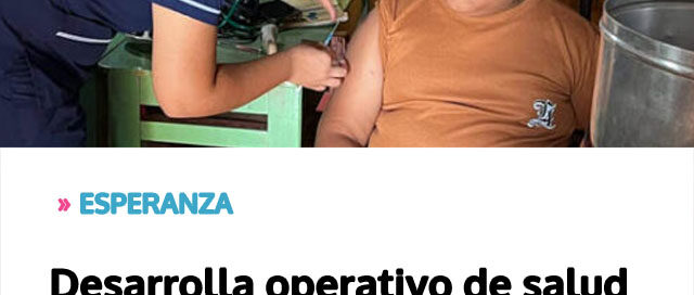 Desarrolla operativo de salud “Vuelta al Cole” en el barrio Primavera Desarrolla operativo de salud “Vuelta al Cole” en el barrio Primavera