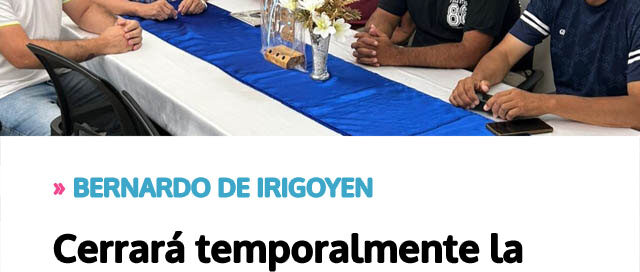 Cerrará temporalmente la cancha de fútbol para realizar mejoras en el predio Cerrará temporalmente la cancha de fútbol para realizar mejoras en el predio