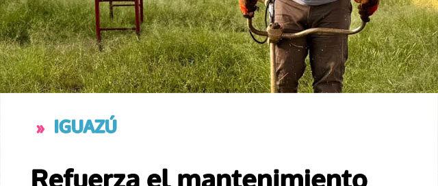 Refuerza el mantenimiento de áreas verdes en distintos barrios