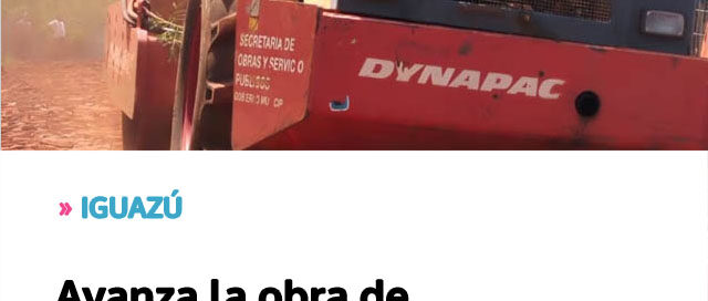 Avanza la obra de empedrado con mejoras en la infraestructura barrial Avanza la obra de empedrado con mejoras en la infraestructura barrial