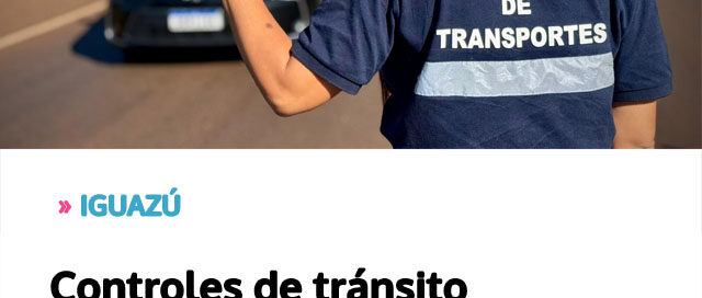 Controles de tránsito refuerzan la seguridad vial en sectores estratégicos de la ciudad