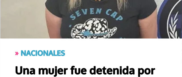 Una mujer fue detenida por reiteradas estafas en redes sociales ofreciendo materiales de construcción a bajo costo Una mujer fue detenida por reiteradas estafas en redes sociales ofreciendo materiales de construcción a bajo costo