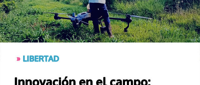 Innovación en el campo: productores yerbateros incorporan drones para biofertilización