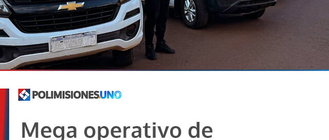 Mega operativo de seguridad reforzó controles en distintos puntos de la provincia