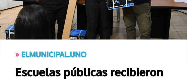 Escuelas públicas recibieron motoguadañas para fortalecer el proyecto “Escuelas Limpias y Sustentables” Escuelas públicas recibieron motoguadañas para fortalecer el proyecto “Escuelas Limpias y Sustentables”