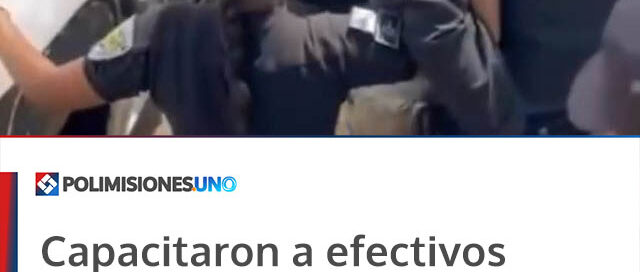 Capacitaron a efectivos policiales en custodia y traslado de detenidos en Bernardo de Irigoyen Capacitaron a efectivos policiales en custodia y traslado de detenidos en Bernardo de Irigoyen