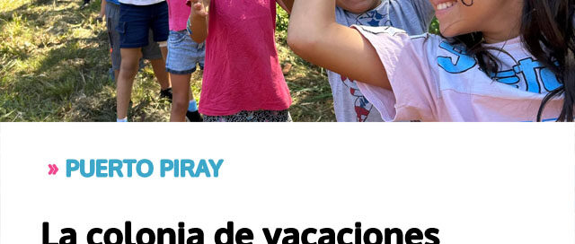 La colonia de vacaciones 2026 reunió a familias y niños en una jornada llena de actividades recreativas La colonia de vacaciones 2026 reunió a familias y niños en una jornada llena de actividades recreativas