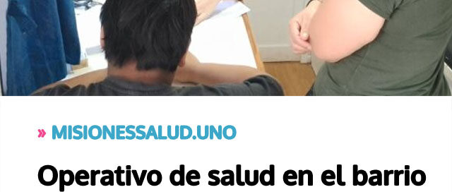 Operativo de salud en el barrio Nuevo del Km 0 registró más de 200 atenciones Operativo de salud en el barrio Nuevo del Km 0 registró más de 200 atenciones