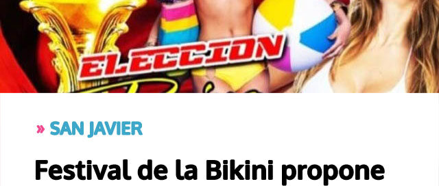 Festival de la Bikini propone dos jornadas de música, verano y actividades al aire libre Festival de la Bikini propone dos jornadas de música, verano y actividades al aire libre