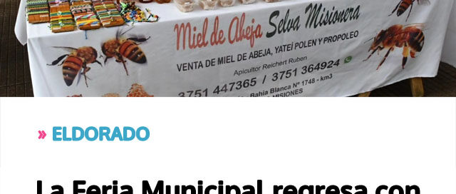 La Feria Municipal regresa con productos frescos y artesanías para toda la comunidad La Feria Municipal regresa con productos frescos y artesanías para toda la comunidad