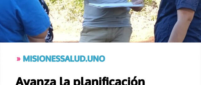 Avanza la planificación sanitaria con mirada al 2026 Avanza la planificación sanitaria con mirada al 2026