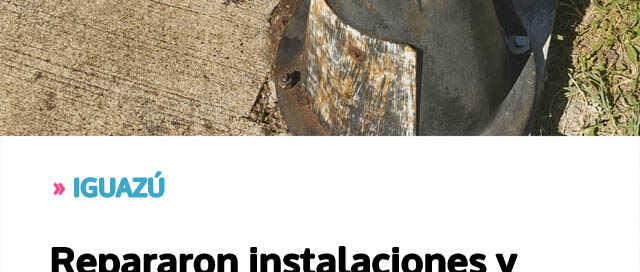 Repararon instalaciones y advirtieron sobre conexiones irregulares en espacios públicos