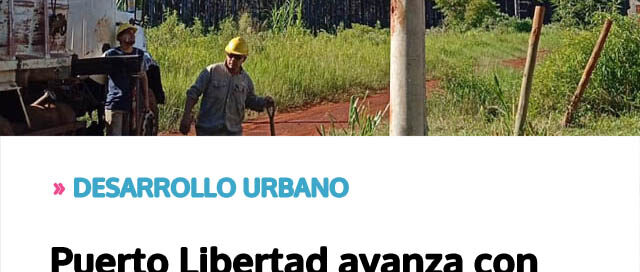 Puerto Libertad avanza con infraestructura eléctrica en el desarrollo de lotes municipales Puerto Libertad avanza con infraestructura eléctrica en el desarrollo de lotes municipales