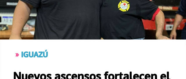 Nuevos ascensos fortalecen el compromiso del cuerpo activo de Bomberos Voluntarios Nuevos ascensos fortalecen el compromiso del cuerpo activo de Bomberos Voluntarios
