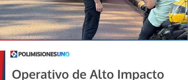 Operativo de Alto Impacto refuerza la seguridad vial en Misiones