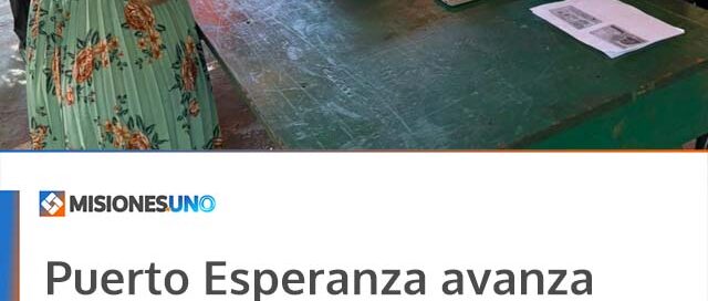 Puerto Esperanza avanza con la inscripción al Boleto Estudiantil Gratuito en escuelas del municipio