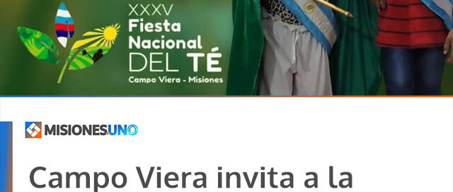 Campo Viera invita a la Elección Miss Brotitos y a la Tarde de los Niños en el Anfiteatro Martín Fierro