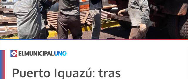 Puerto Iguazú: tras el Carnaval 2026, avanzan las tareas de reacondicionamiento en la Costanera