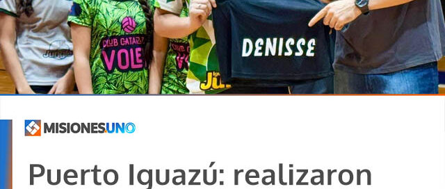 Puerto Iguazú: realizaron el encuentro anual de disciplinas con la visita del ministro de Deportes