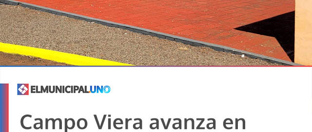 Campo Viera avanza en el acondicionamiento del predio para la 35° Fiesta Nacional del Té