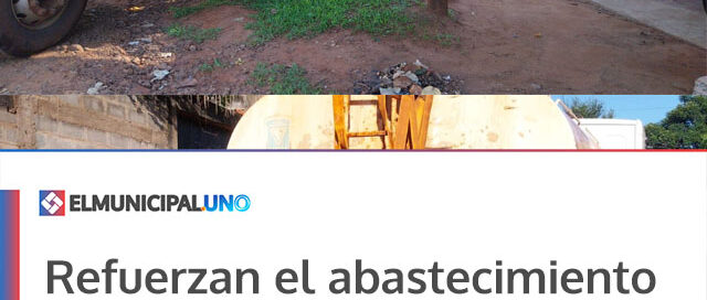 Refuerzan el abastecimiento de agua en barrios alejados para garantizar el acceso a un recurso esencial