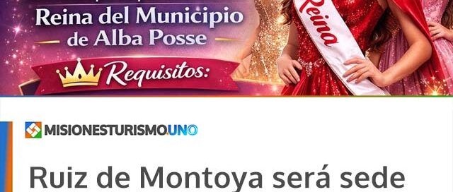 Alba Posse convoca a jóvenes para participar en la Elección Reina del Municipio 2026