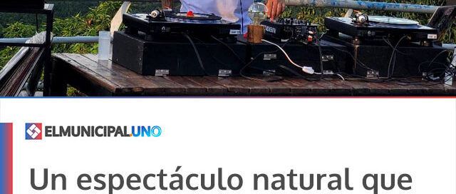 Un espectáculo natural que deslumbra desde el Mirador de Colonia Alberdi