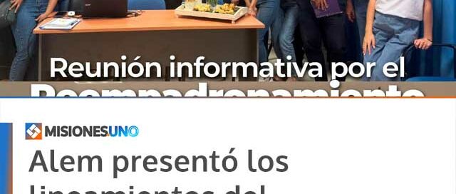 Alem presentó los lineamientos del Reempadronamiento Comercial 2026 ante el Consejo Profesional de Ciencias Económicas