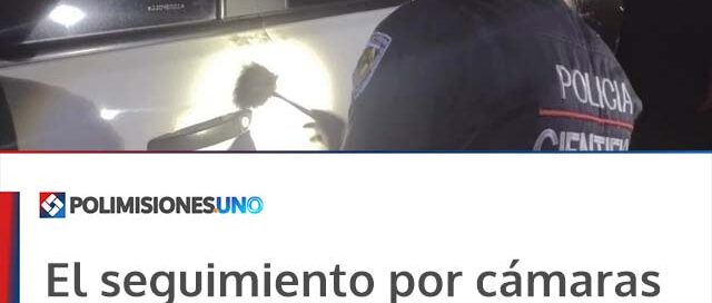 El seguimiento por cámaras del 911 permitió recuperar una camioneta robada en Alem