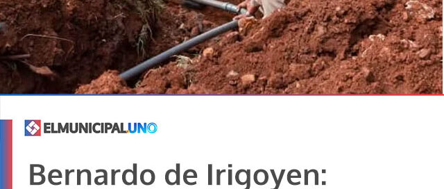 Bernardo de Irigoyen: finalizaron la conexión de un nuevo pozo perforado a la red de agua en barrio Terminal Bernardo de Irigoyen: finalizaron la conexión de un nuevo pozo perforado a la red de agua en barrio Terminal